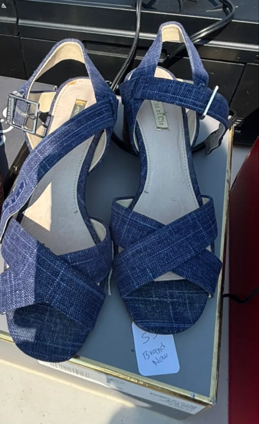 Brand New Charlotte Russe Blue Heels thumbnail