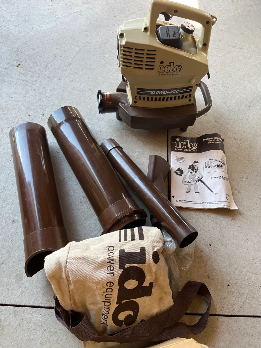 IDC Power Equipment Blower-Vac Model 300BV image indicator(2)