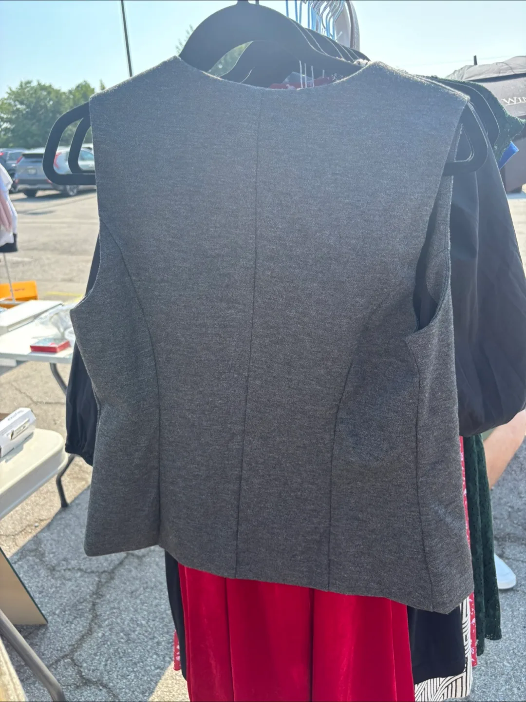 MNG Gray Vest - Size M thumbnail