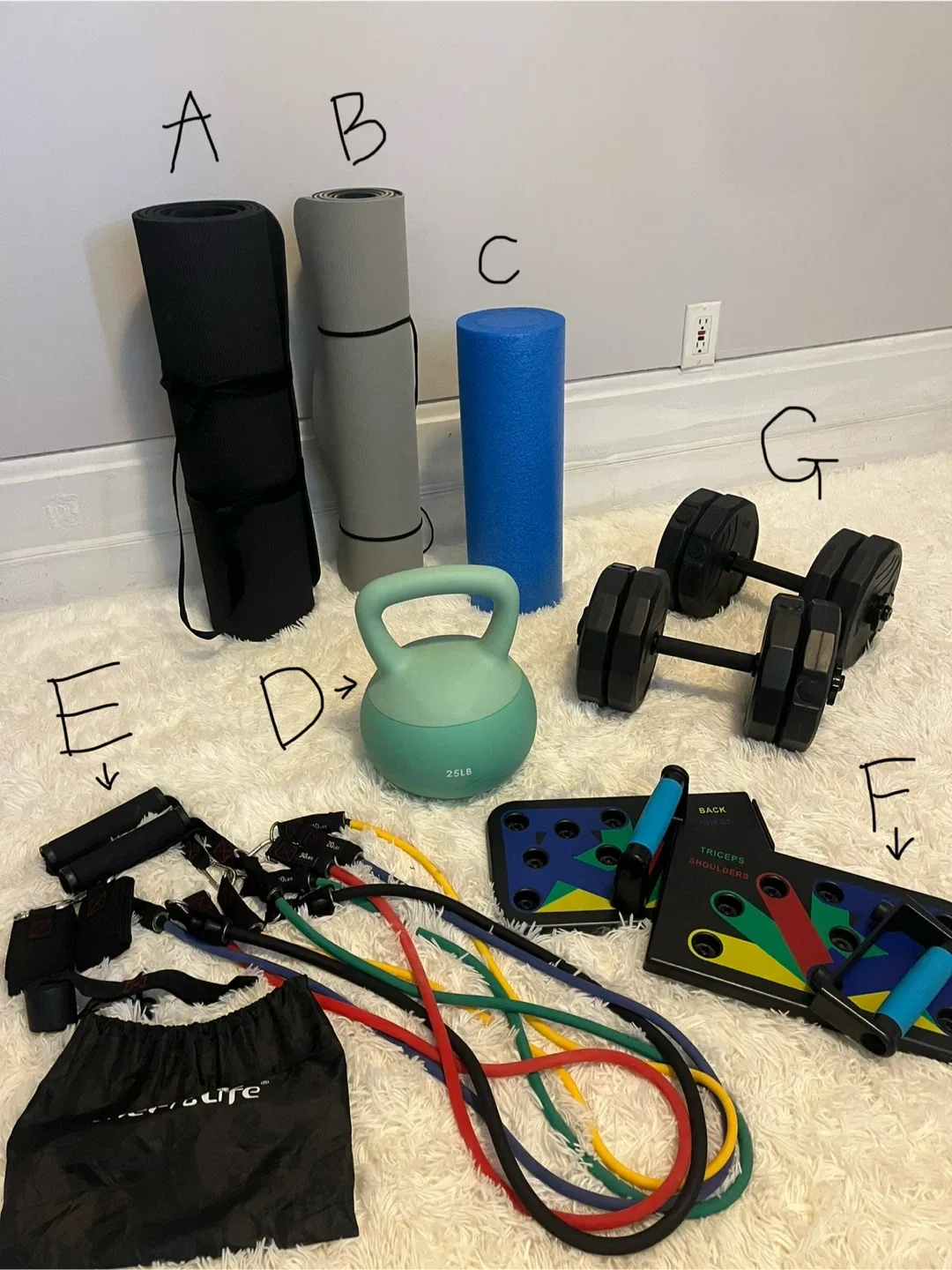 Various Home Exercise Equipment thumbnail