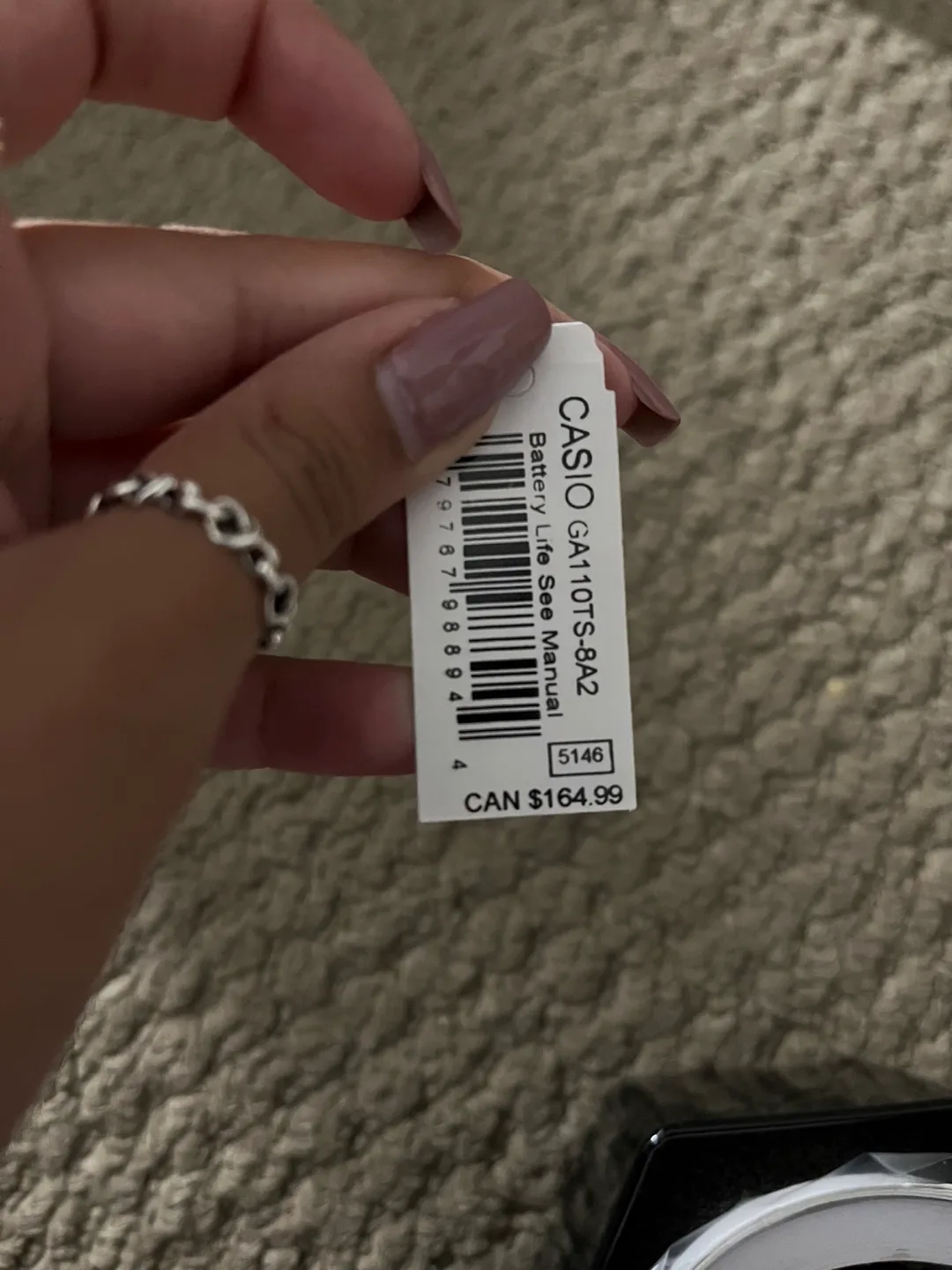 Casio G-Shock GA110TS-8A2 Watch image indicator(5)