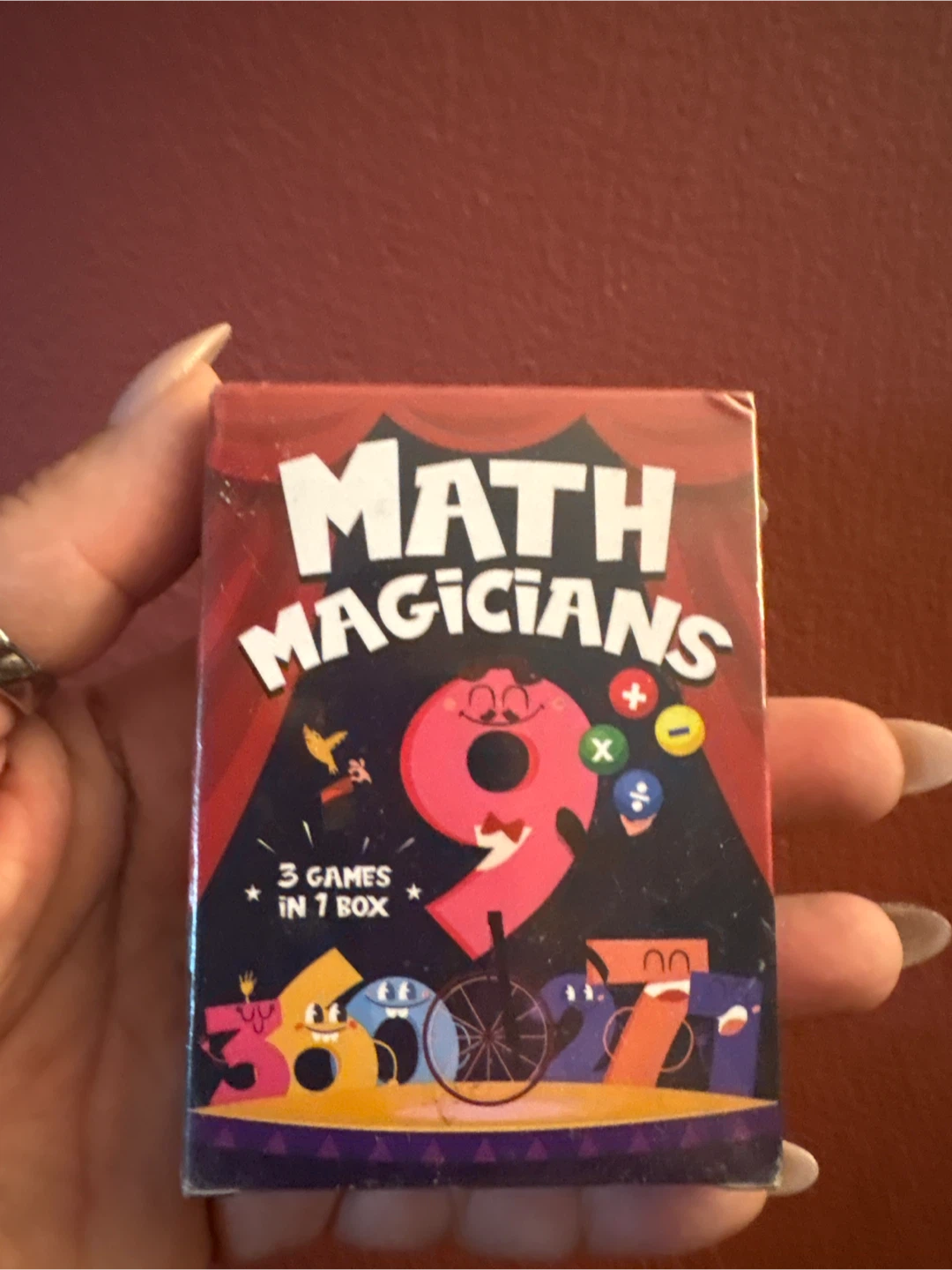 Math Magicians 3 Games in 1 Box - photo 4