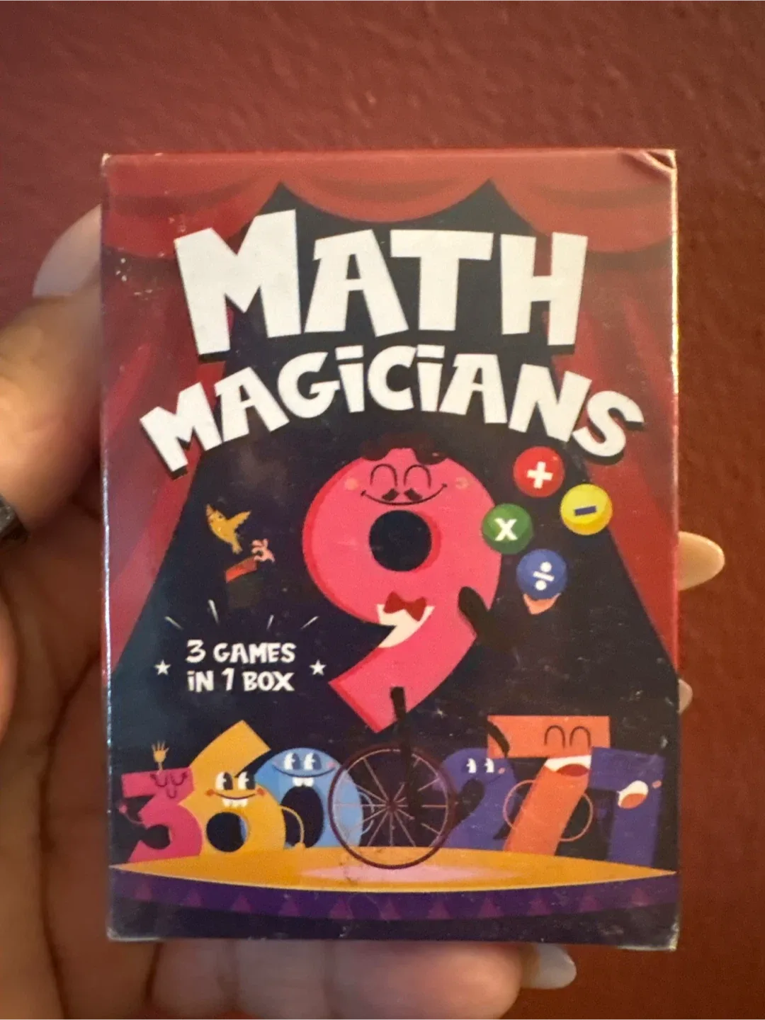 Math Magicians 3 Games in 1 Box thumbnail