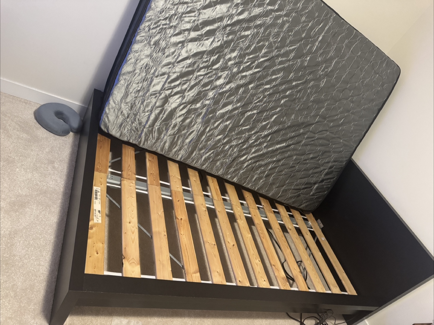 Bed frame with mattress - photo 2