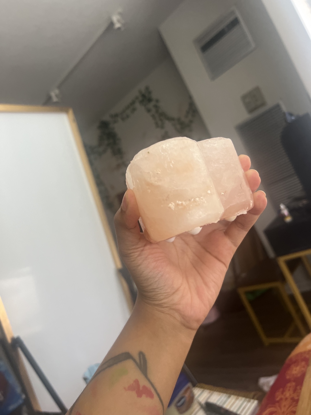 Himalayan Pink Salt candle holder - photo 2