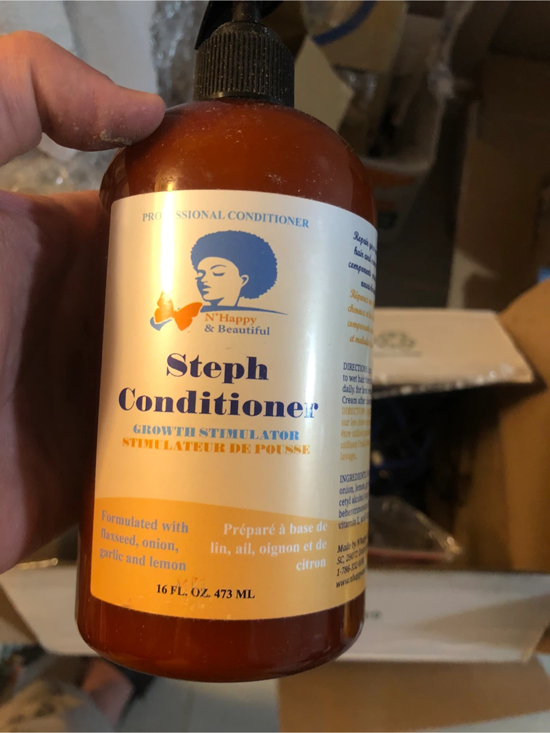 N'Happy & Beautiful Steph Conditioner 16 fl oz