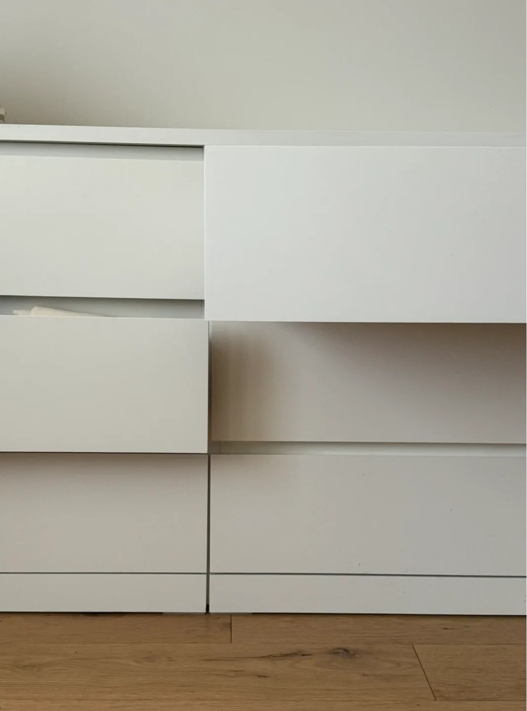 IKEA 6-drawer dresser “STORKLINTA”, White, Excellent condition! image indicator(7)