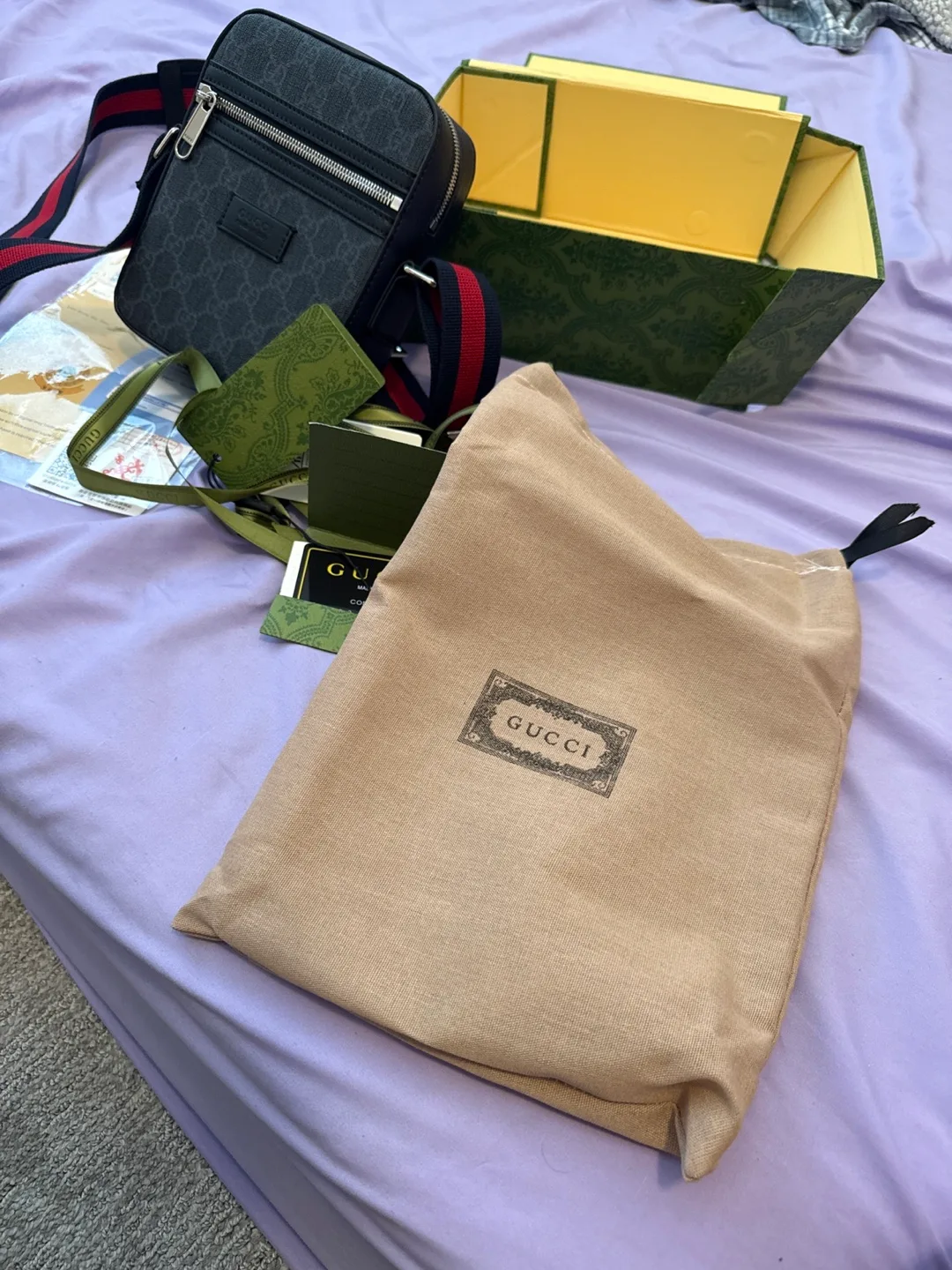 Gucci Messenger Bag w/ Box image indicator(4)