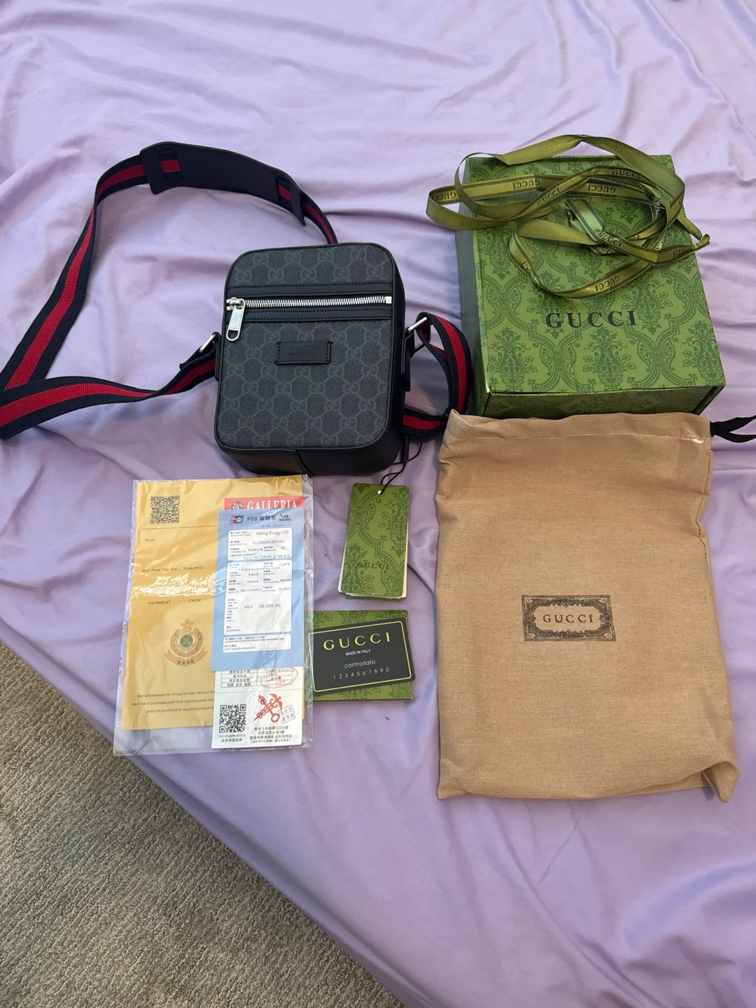 Gucci Messenger Bag w/ Box image indicator(10)