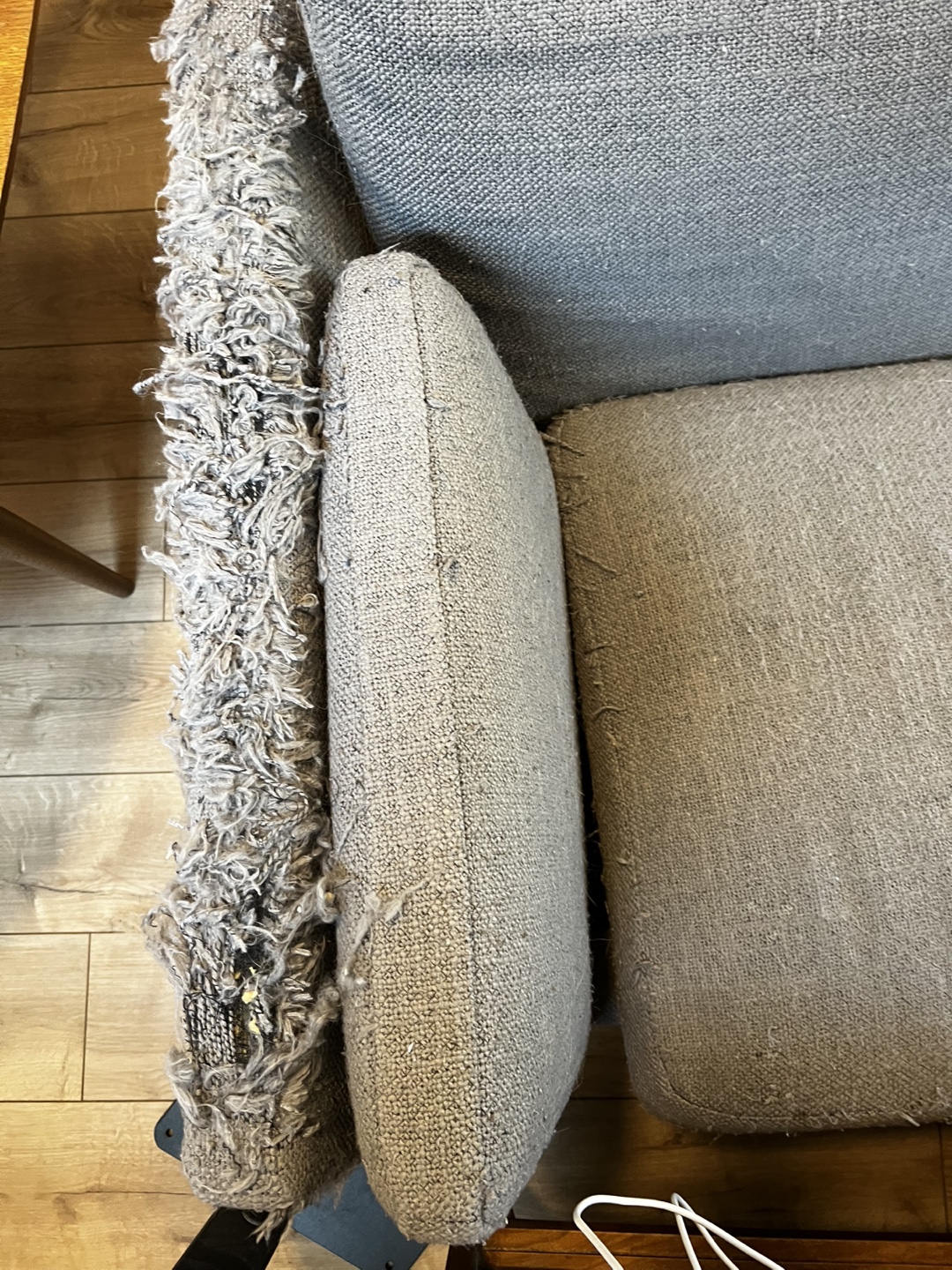 Grey Sofa - Damaged - photo 4