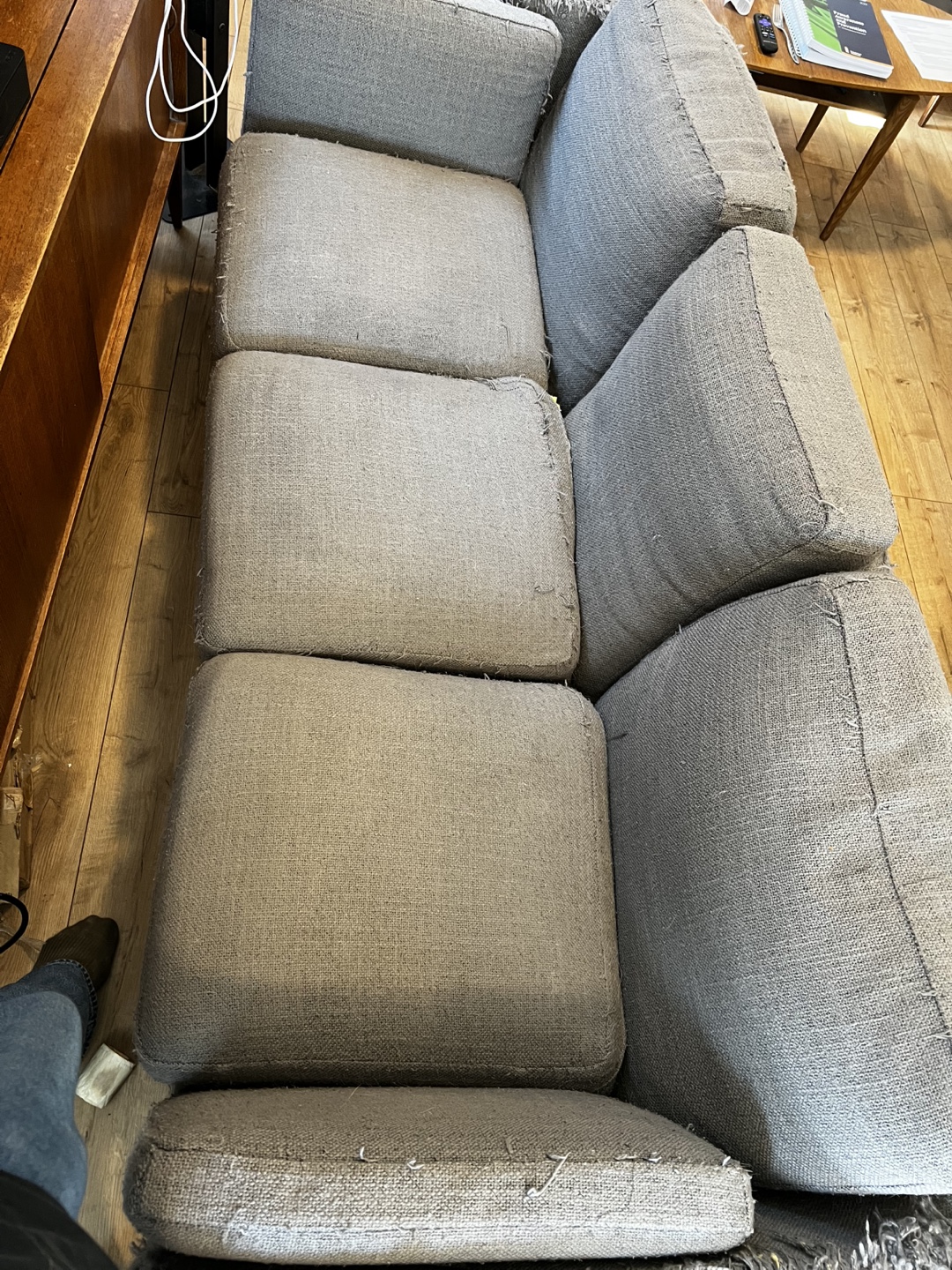 Grey Sofa - Damaged - photo 2