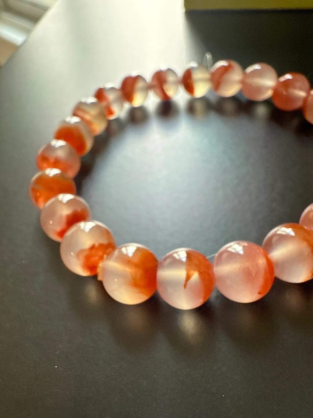 Beaded Crystal Bracelet - South Red Agate image indicator(2)