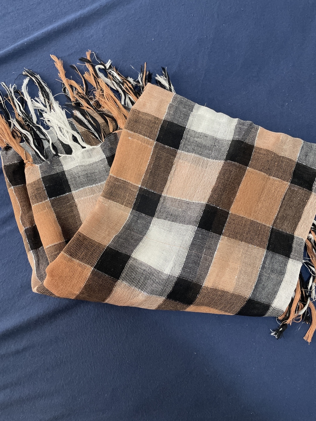 Checkered Scarf square