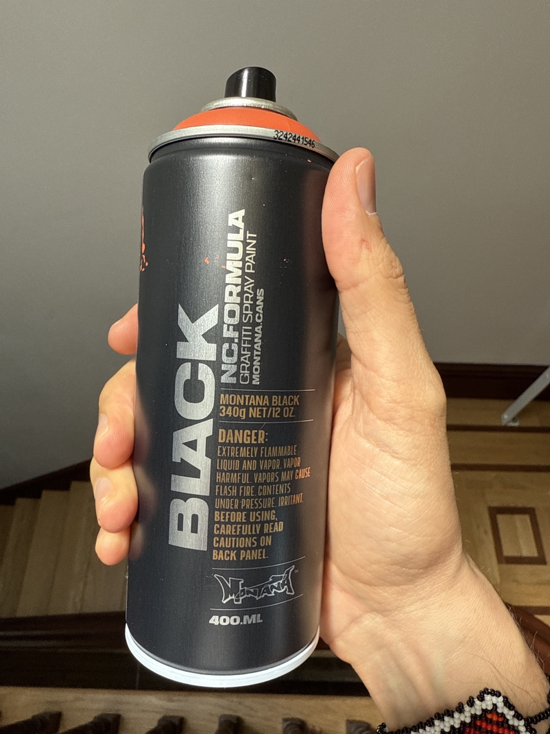 Montana BLACK Atom's Megablast Spray Paint
