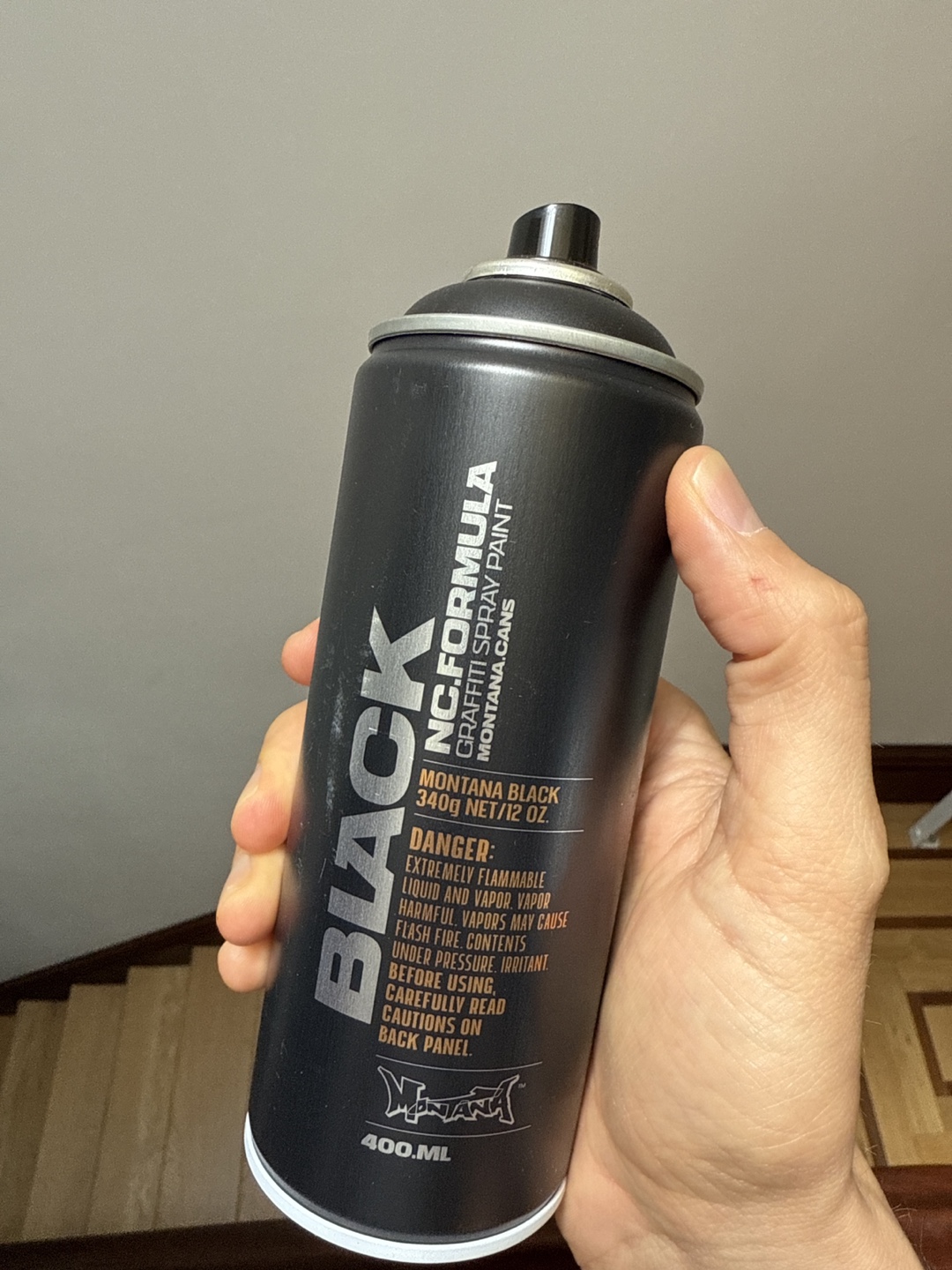 Montana Cans Black NC.Formula Graffiti Spray Paint