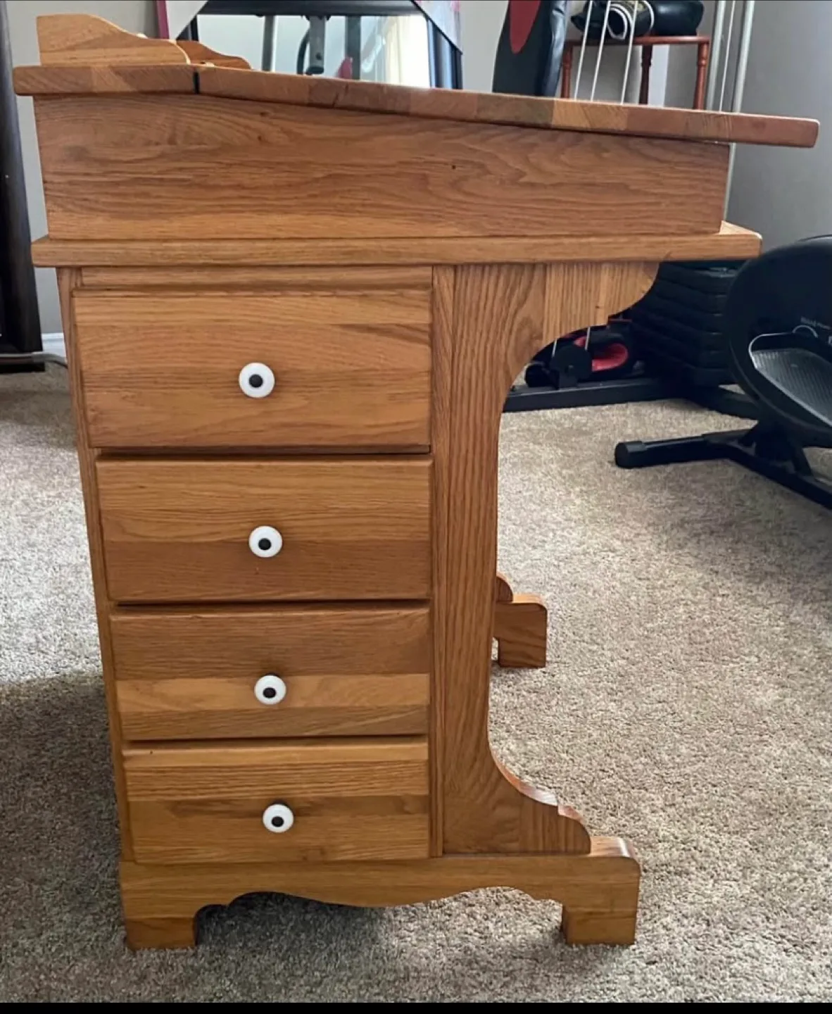 Solid Pine Desk image indicator(2)