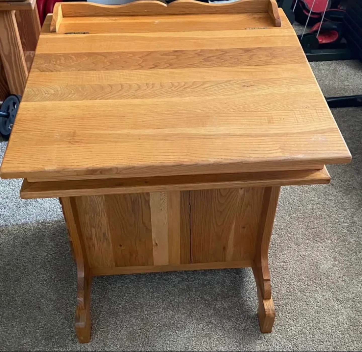 Solid Pine Desk image indicator(3)