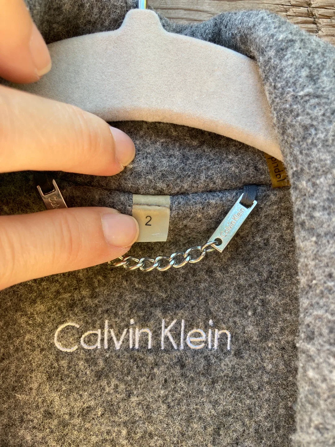 Calvin Klein fall coat image indicator(2)