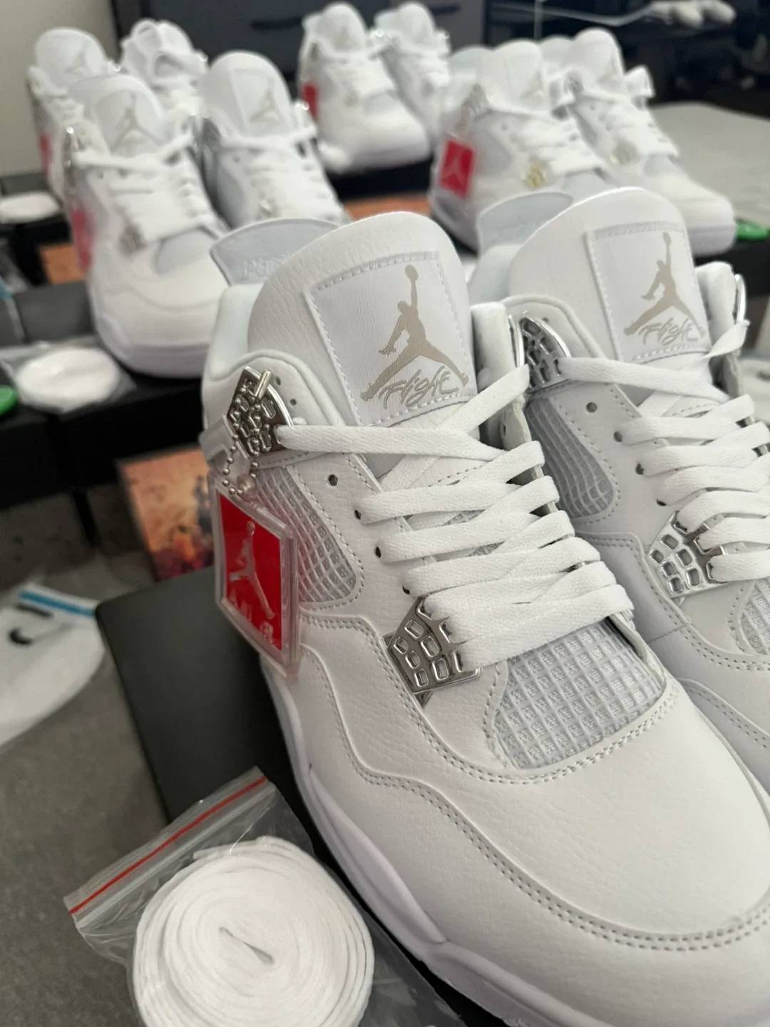 Jordan 4 Retro Pure Money thumbnail