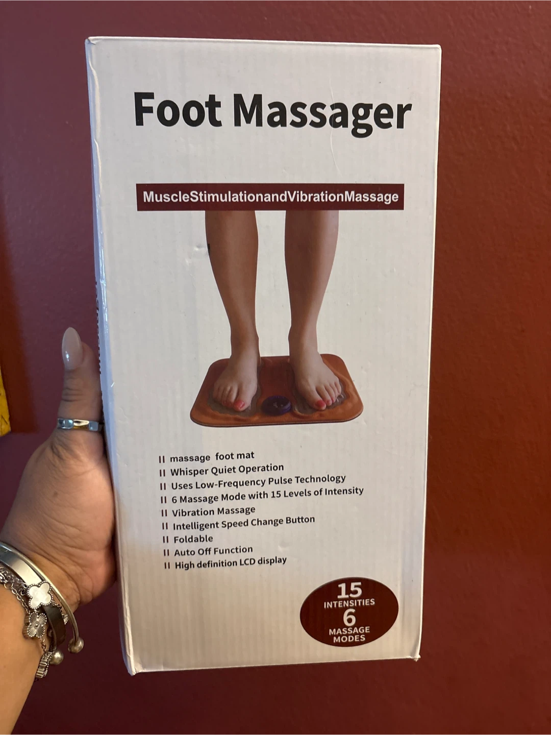 Foot Massager - Muscle Stimulation and Vibration Massage - photo 5