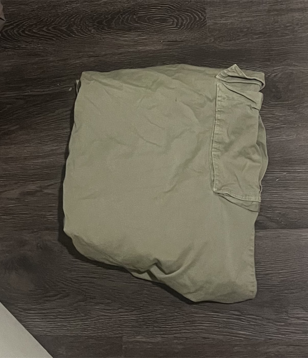 Olive Green Cargo Pants - photo 2