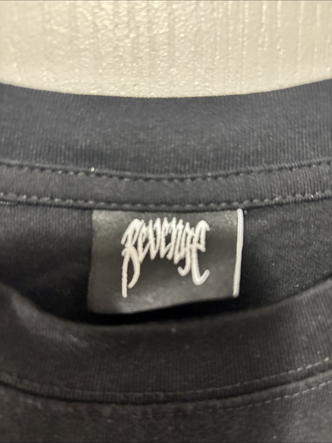 Revenge Black T-Shirt - Size Large - photo 2