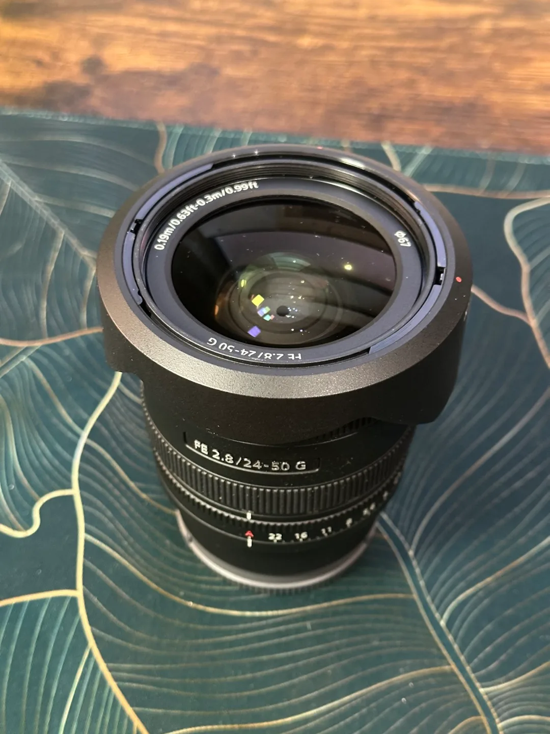 Sony FE 2.8/24-50 G Lens image indicator(2)