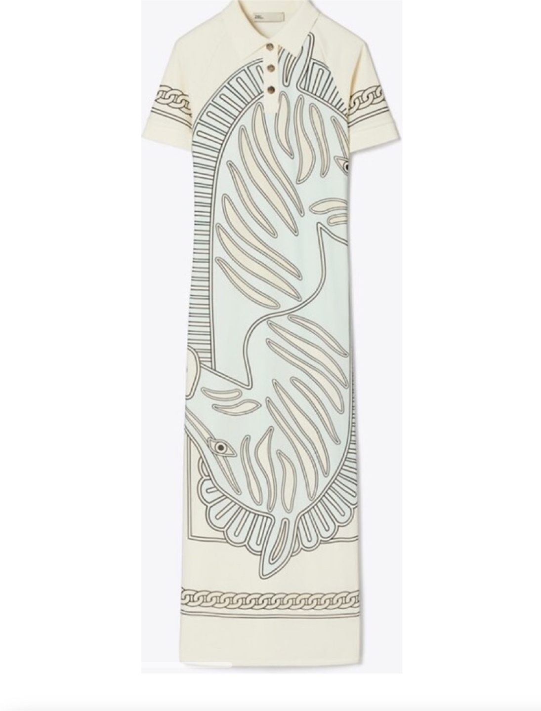 Tory Burch Printed Polo Dress
