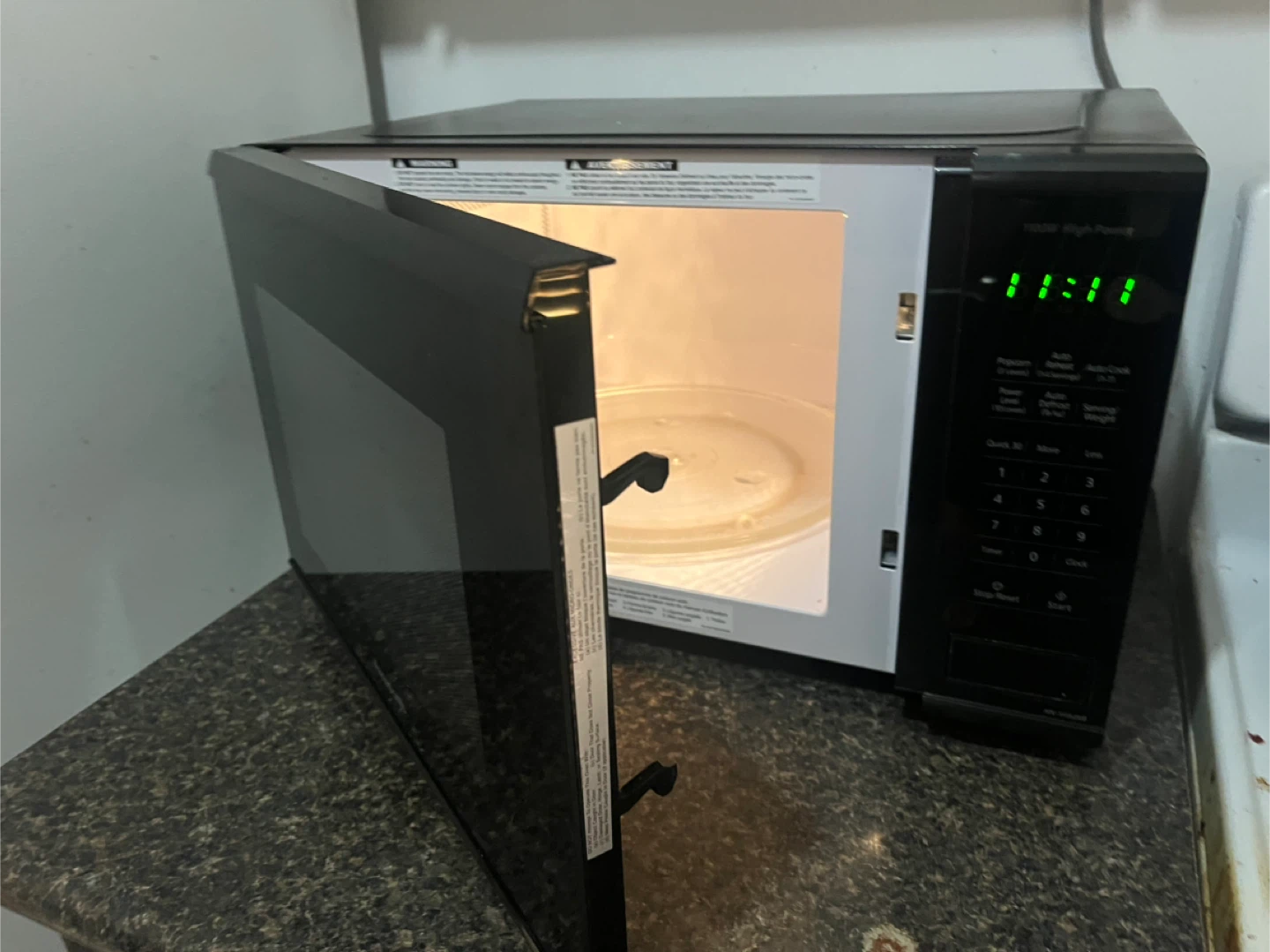 Panasonic 1100W High Power Microwave - photo 3