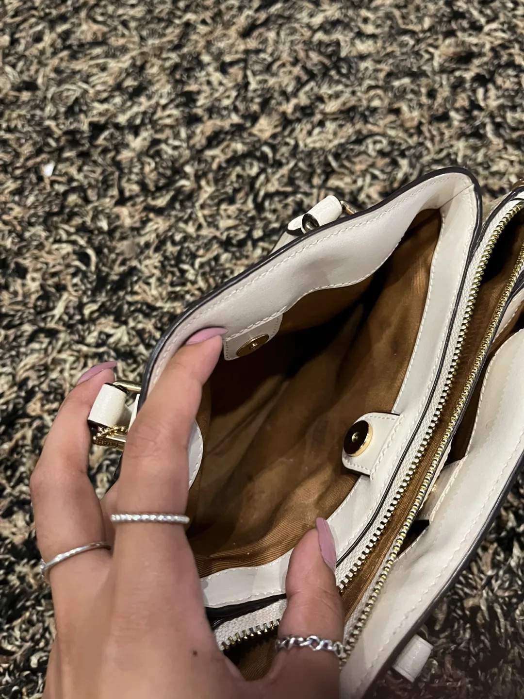 Coach Dome Satchel Signature Canvas Bag image indicator(5)