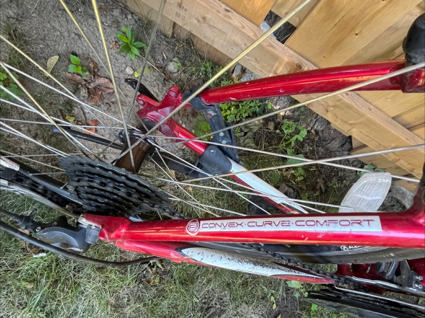 Rocky Mountain Red Hybrid Bicycle image indicator(6)