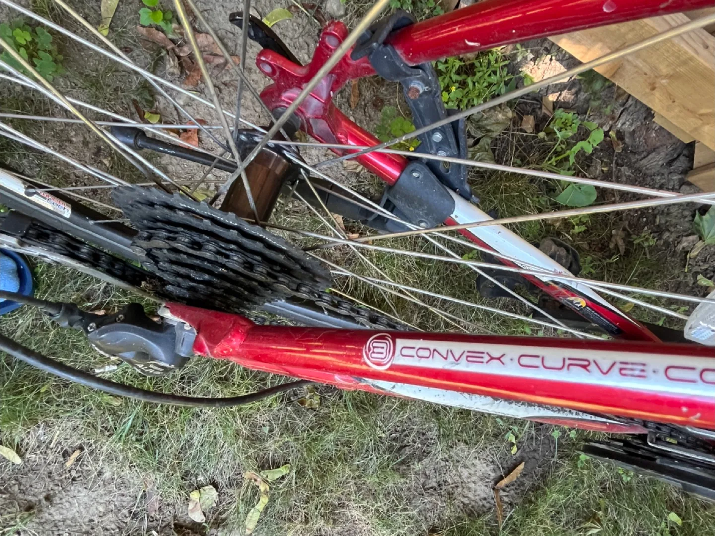 Rocky Mountain Red Hybrid Bicycle image indicator(7)