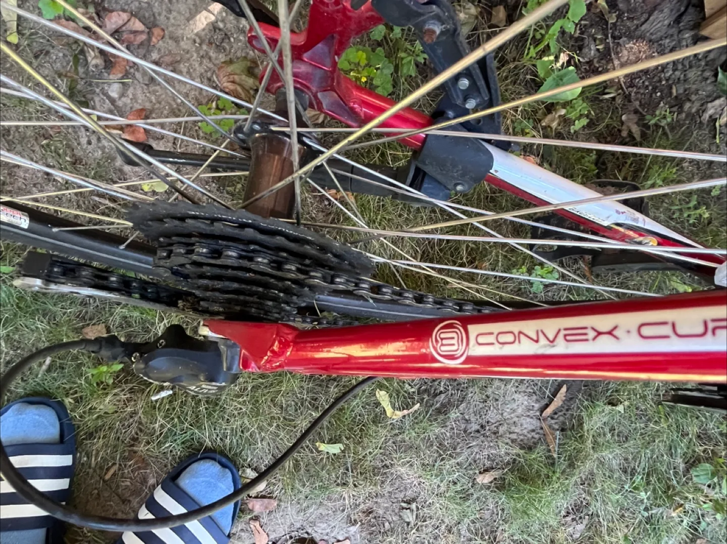 Rocky Mountain Red Hybrid Bicycle image indicator(9)