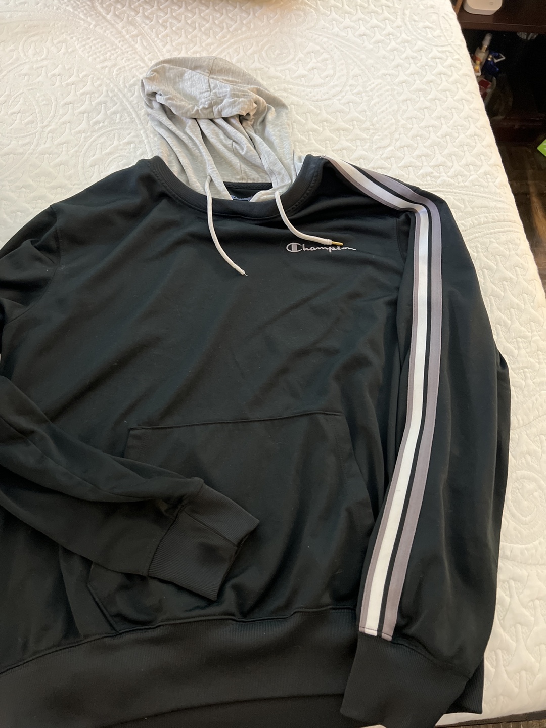 Champion Black Hoodie
