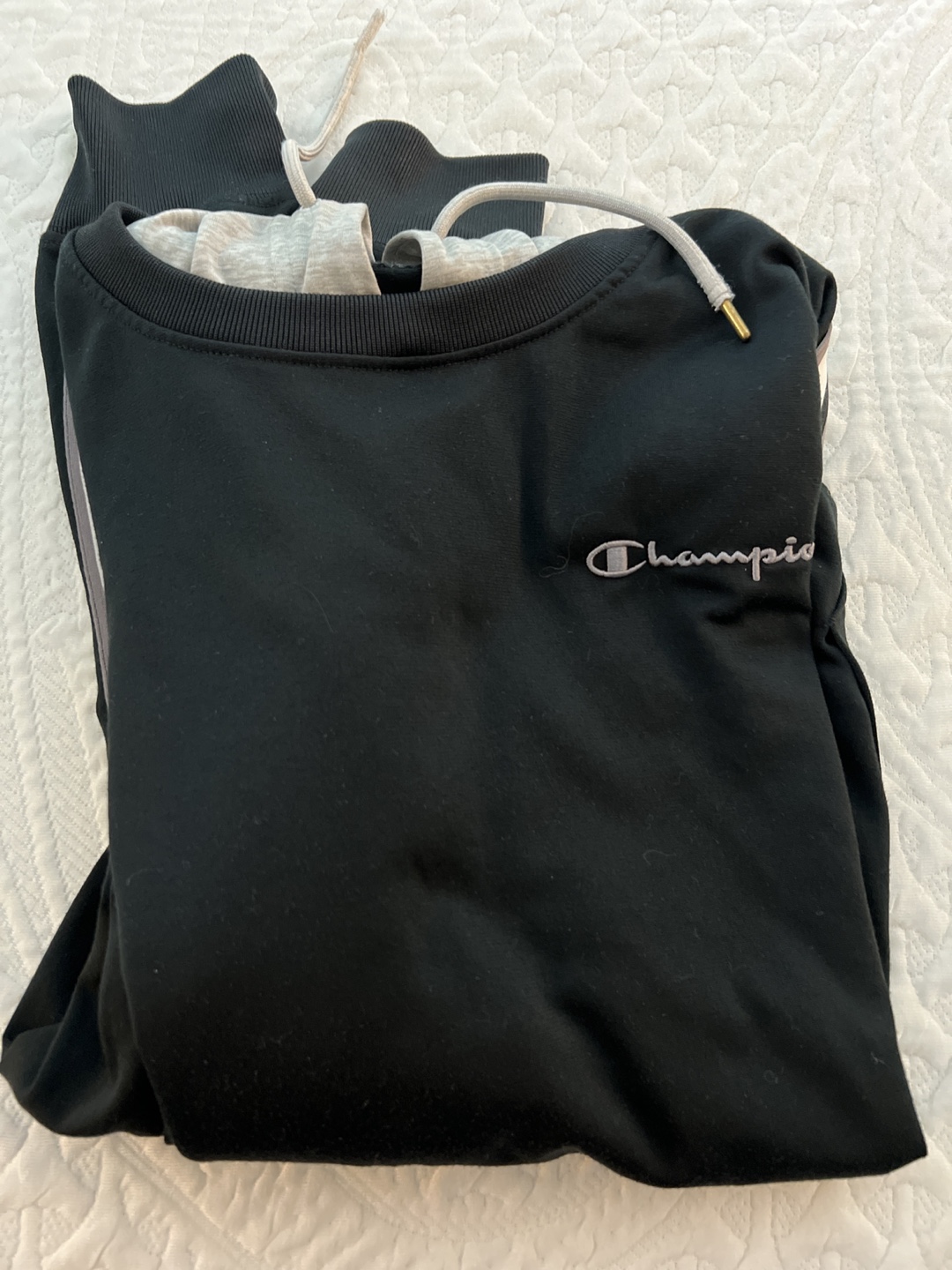 Champion Black Hoodie - photo 2