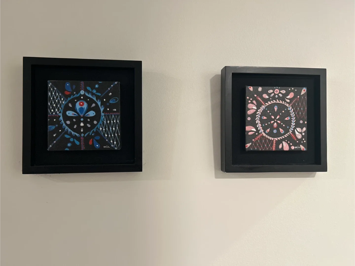 Two Small Framed Art Pieces thumbnail