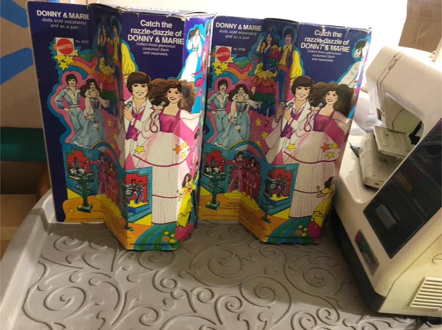 Vintage Donny & Marie Osmond Dolls - Mattel 1976 image indicator(2)