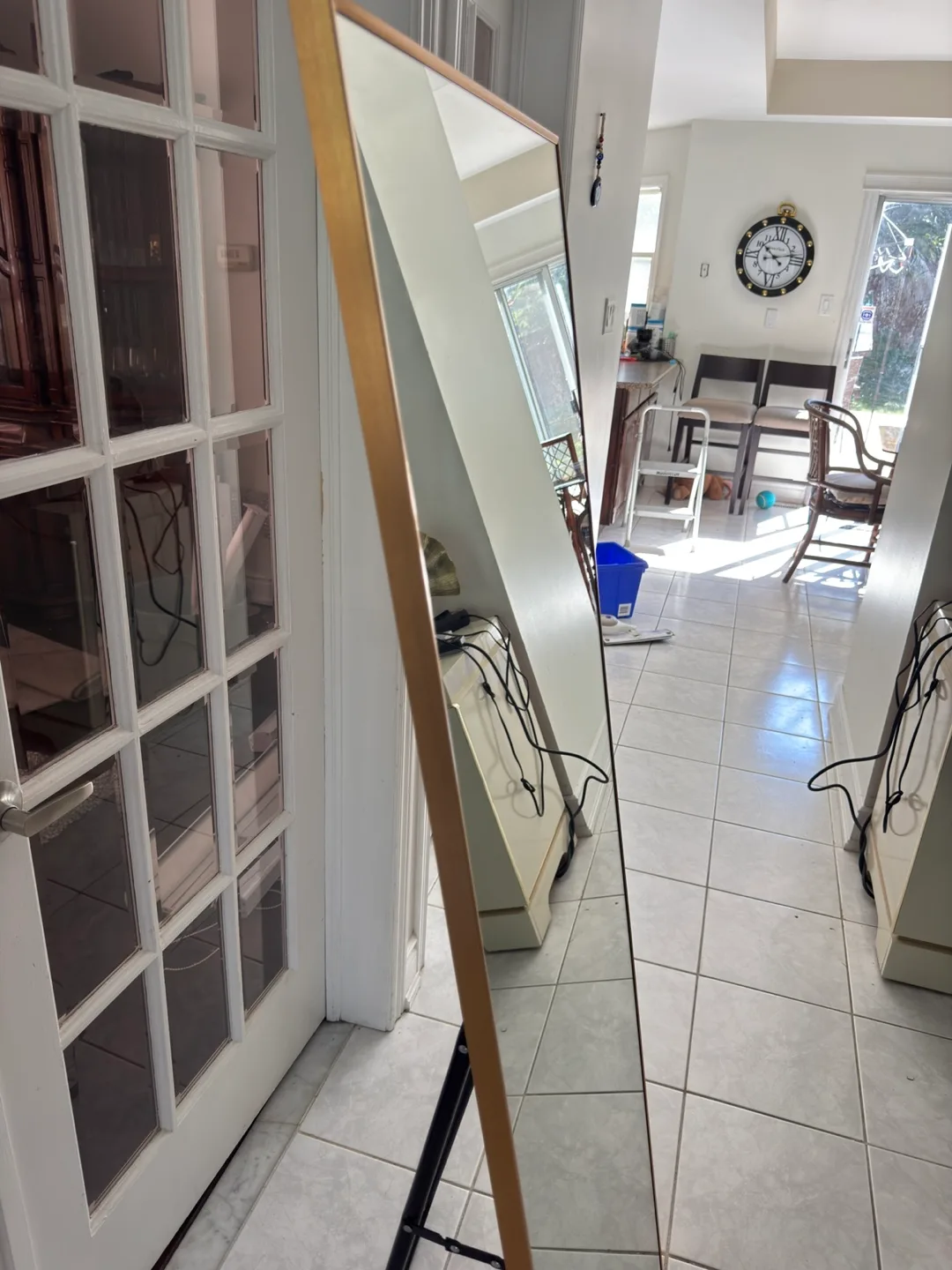 Full Length Standing Mirror image indicator(2)