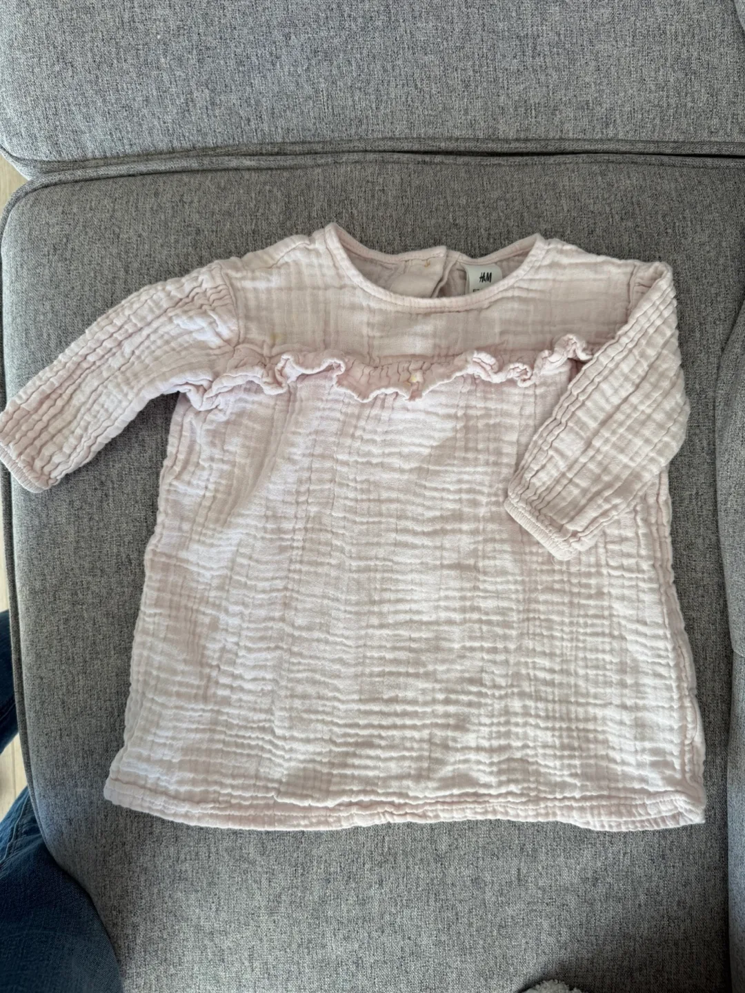 H&M Baby Dress - Light Pink thumbnail