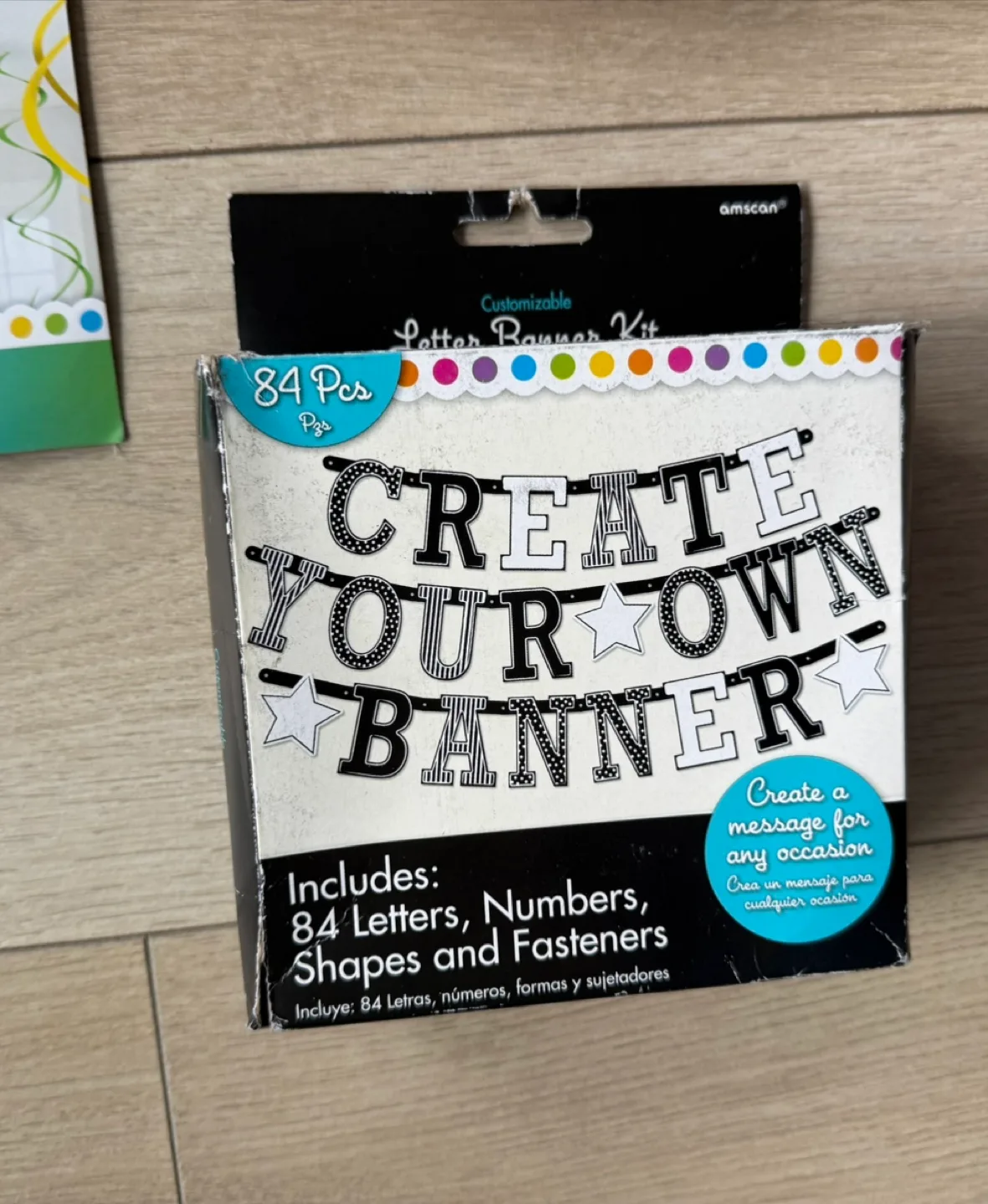 Amscan Customizable Letter Banner Kit - 84 Pcs thumbnail