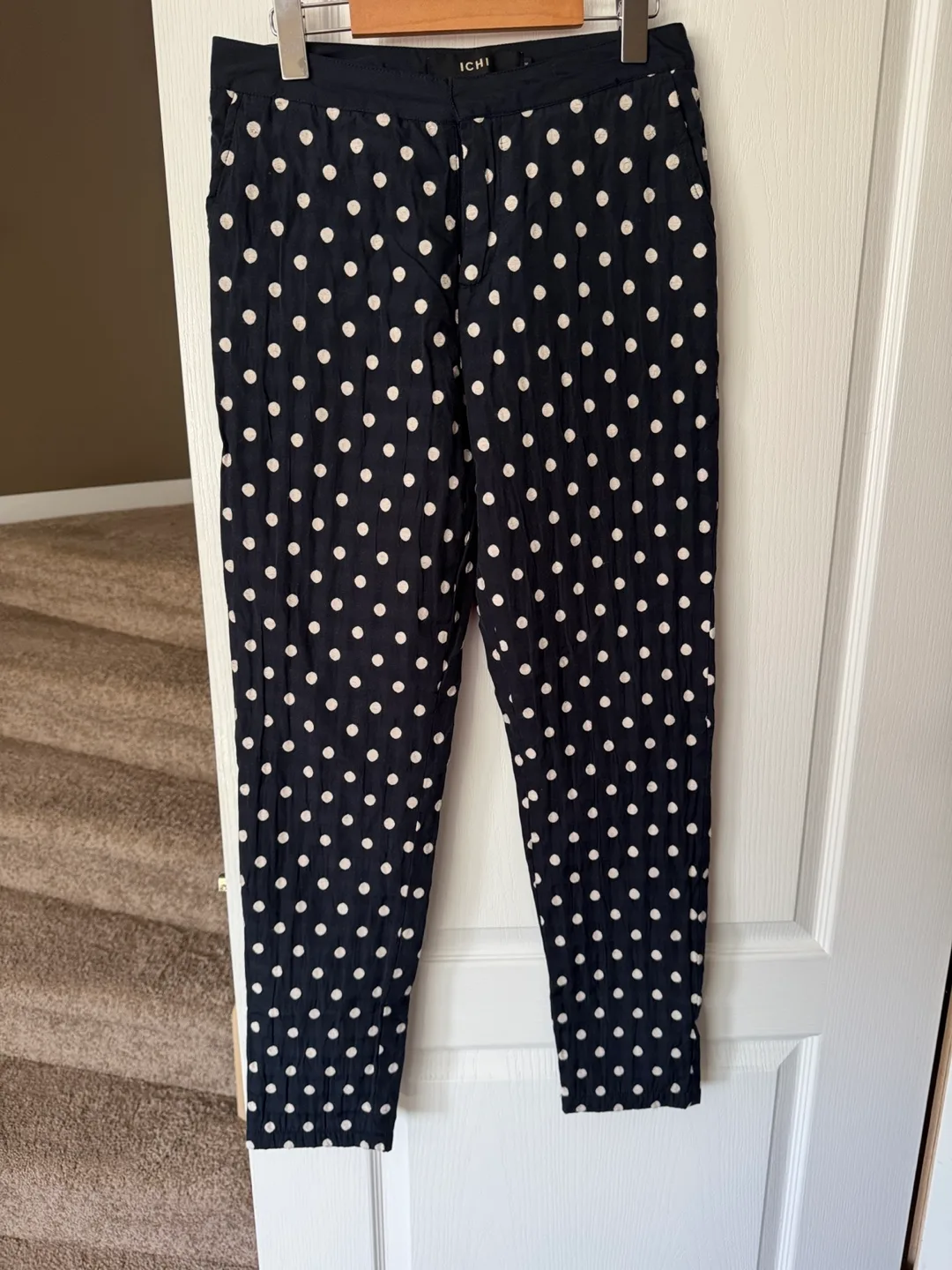 ICHI Polka Dot Women’s Pants - Size 36 thumbnail