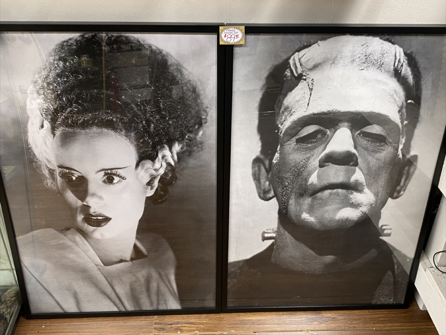 Frankenstein & Bride Framed Prints