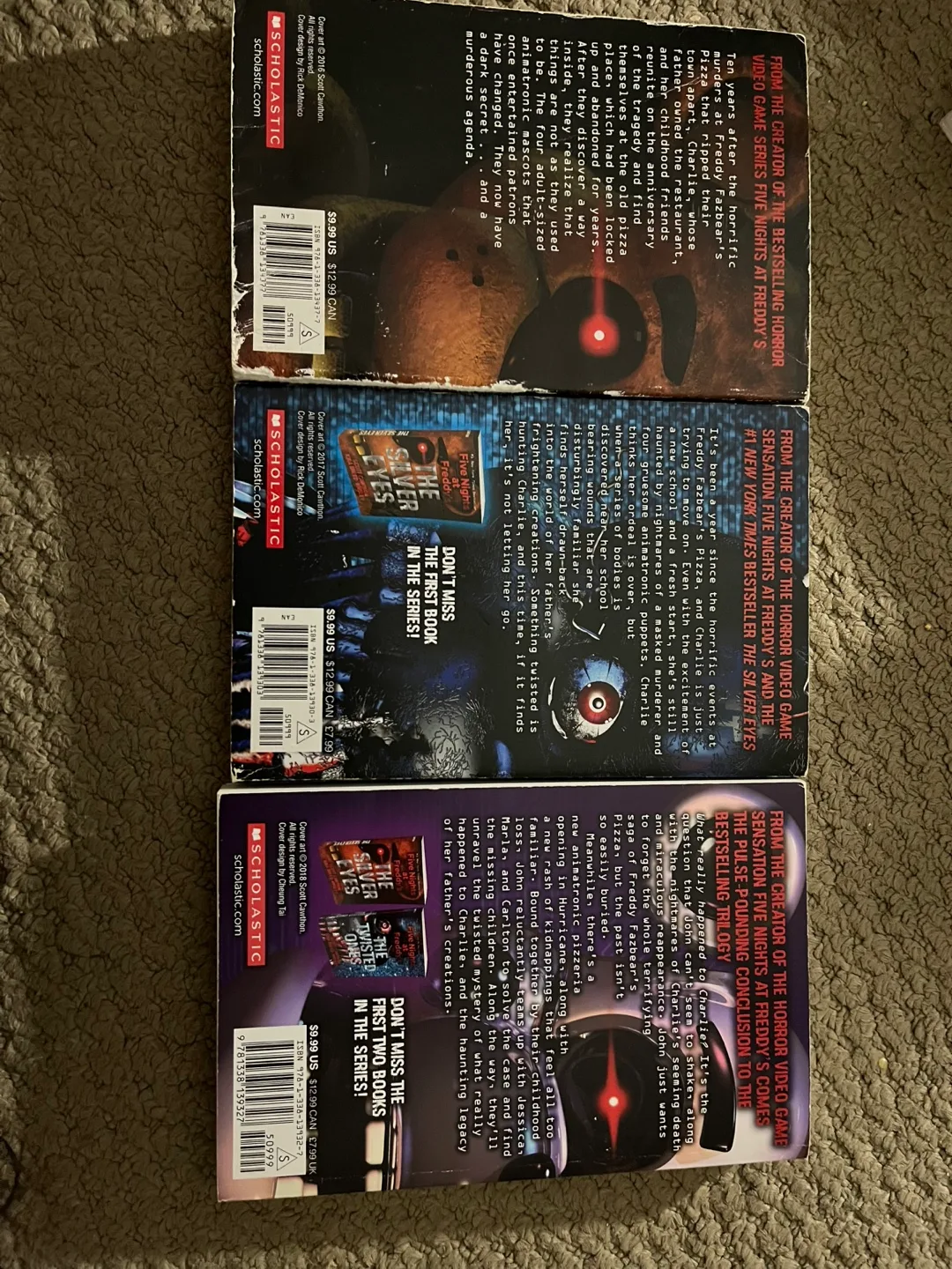 Five Nights at Freddy's Book Series by Scott Cawthon image indicator(2)