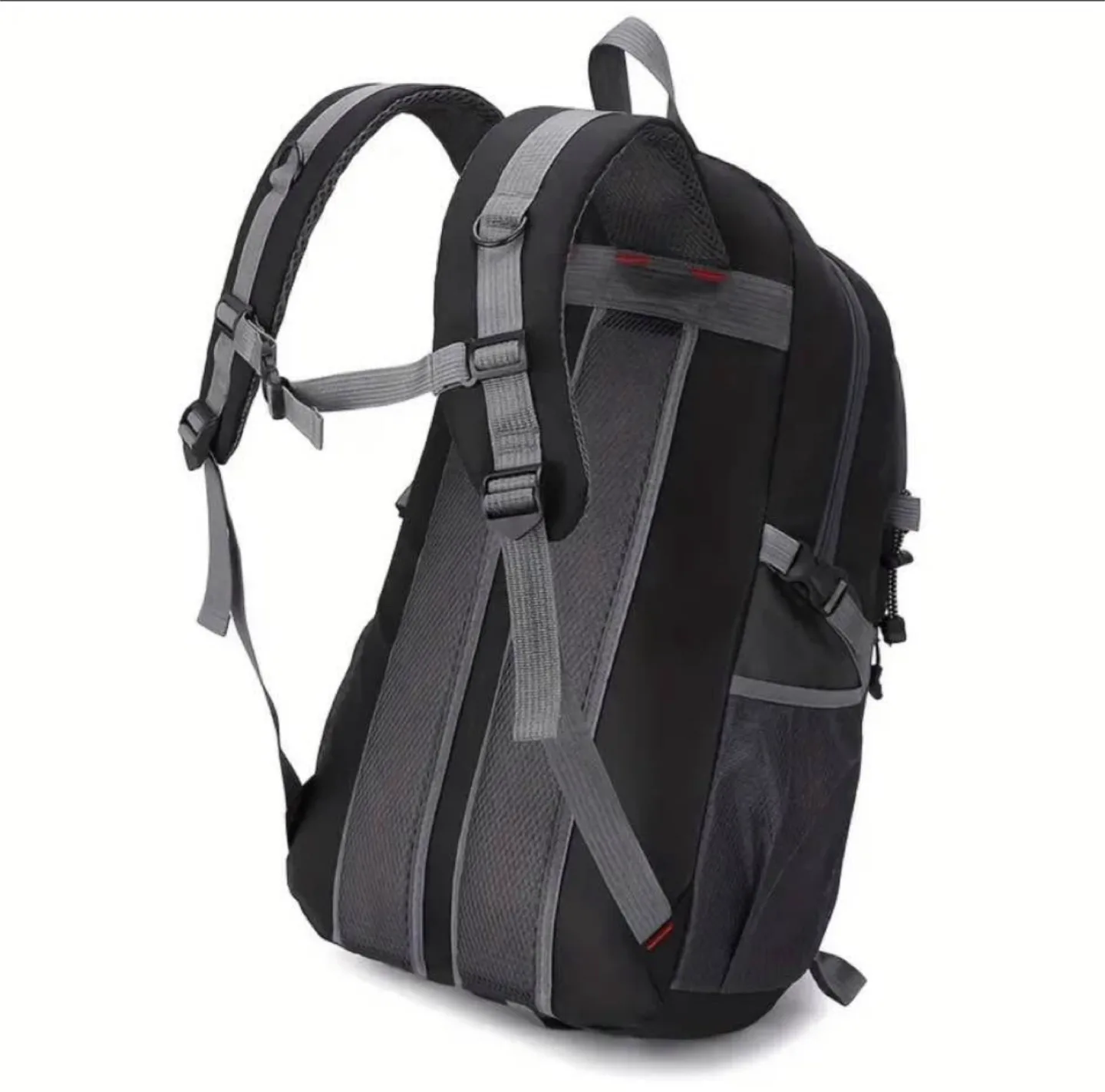 10.57gal Black Oxford Backpack for Hiking, Travel image indicator(8)