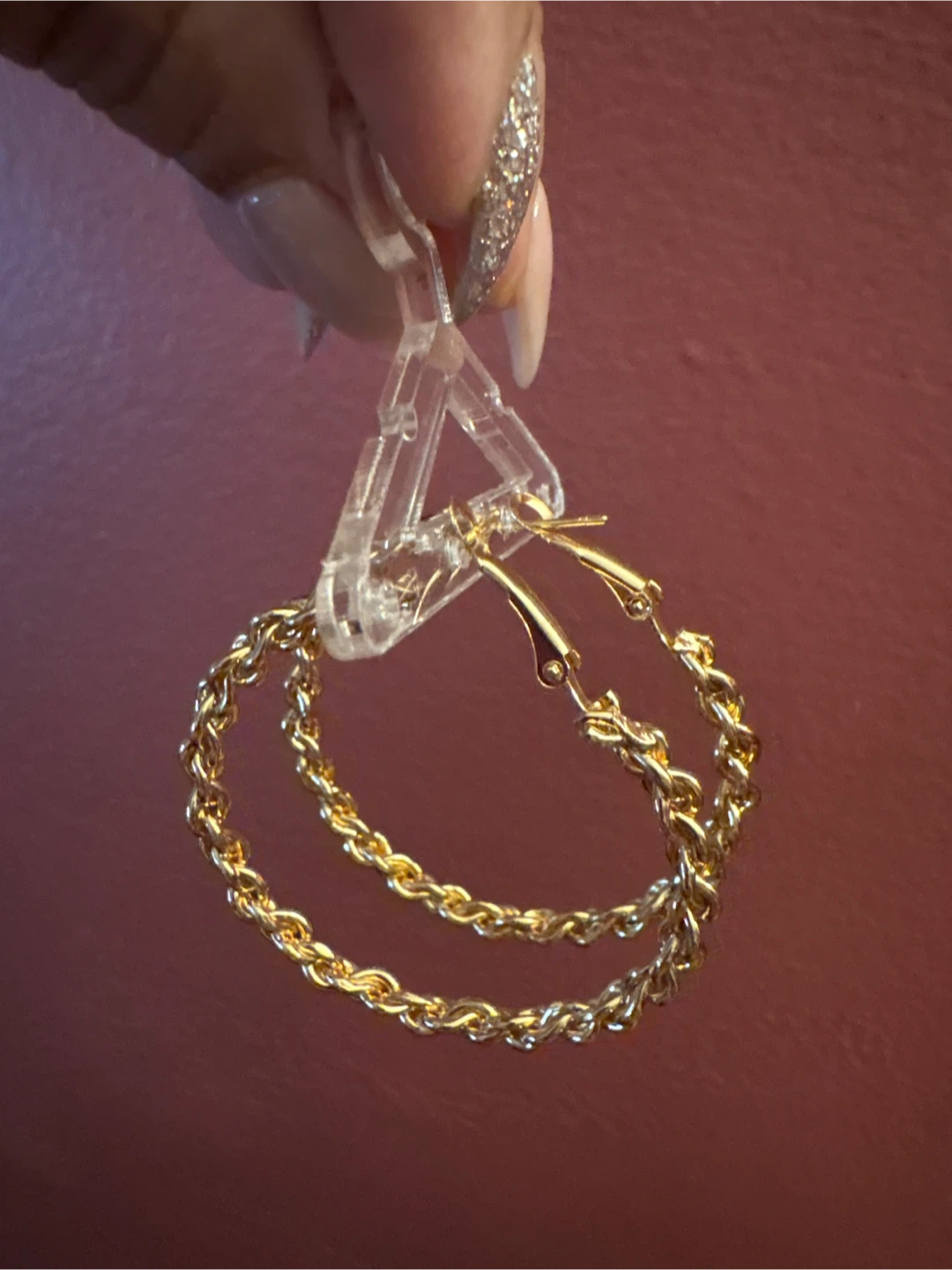 Gold Tone Hoop Earrings - photo 3