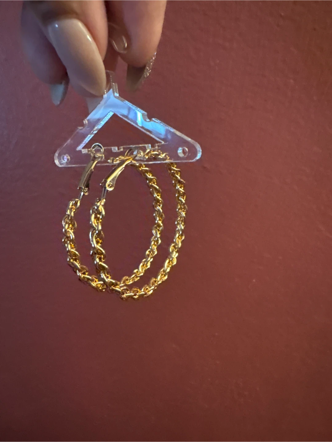 Gold Tone Hoop Earrings - photo 4