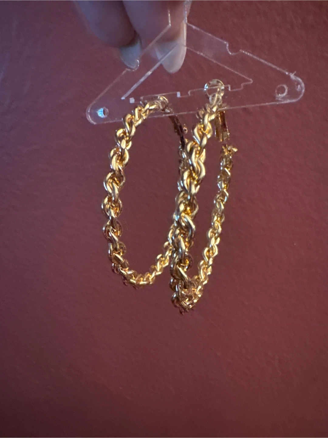 Gold Tone Hoop Earrings - photo 5