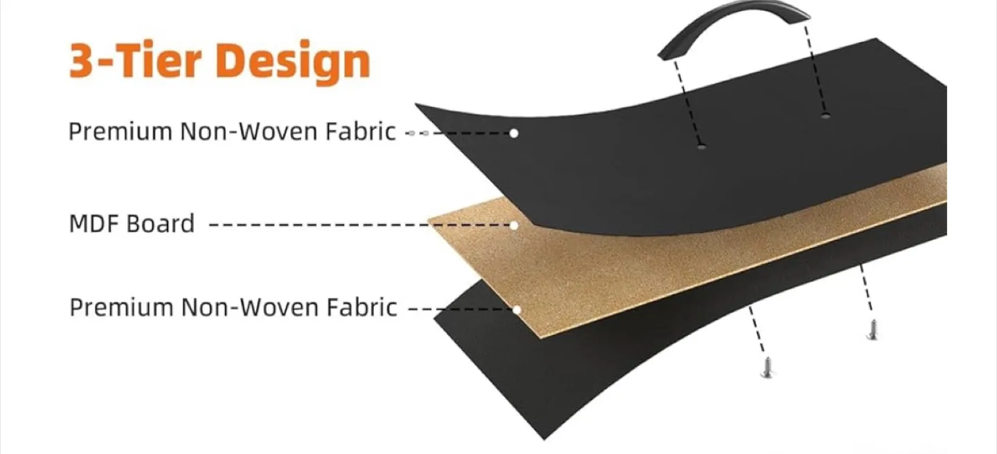 6-Drawer Dresser, Black Rustic Brown image indicator(4)