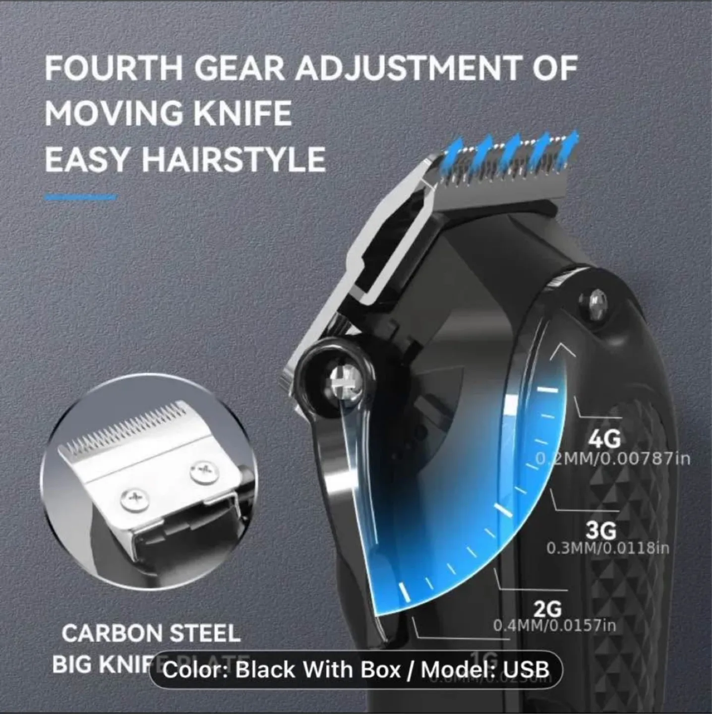 Kemei Professional Hair Clippers image indicator(5)