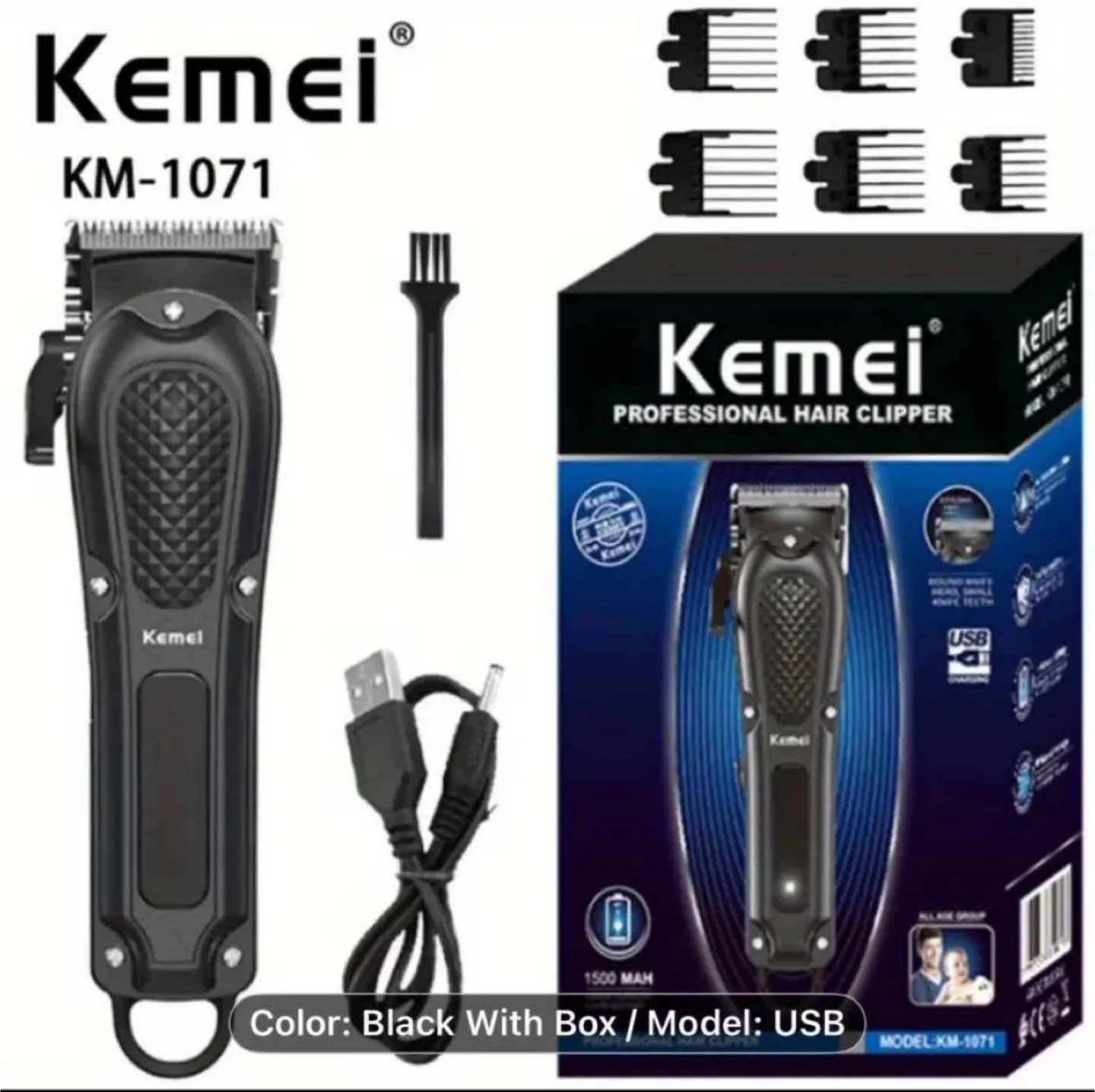 Kemei Professional Hair Clippers image indicator(9)